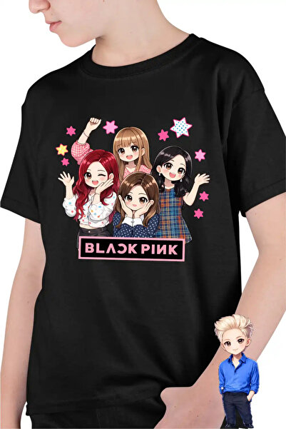 OEM Tricou Copii Baieti BlackPink Merch K-pop Korea
