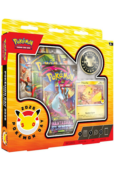 Pokemon Company Συλλογή Pokemon Day 2026 Κουτί Ενίσχυσης Φαντασμαλικές Φλόγες...