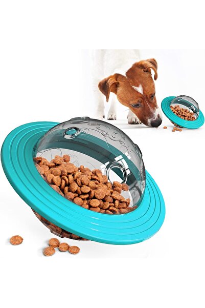 ORVILLA Multifunctional Interactive Dog Toy, Flying Frisbee Disc, Feeding Toy...