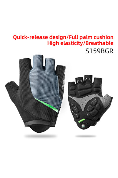 Choice3 ROCKBROS M S159BGR ROCKBROS Bicycle Gloves Summer Breathable MTB Road...