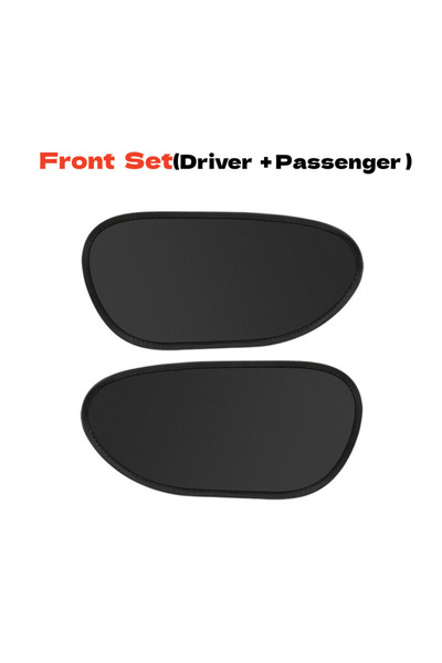Choice Front Set Car Side Window Sunshade Static Cling UV Heat Insulation Dri...