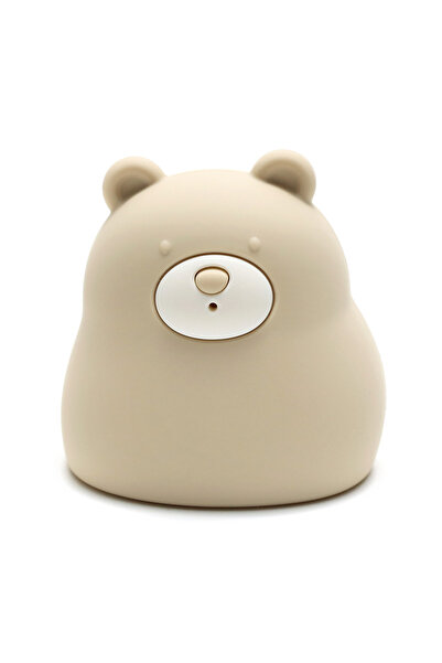 choice2 Light Yellow Cute Silicone Squeaky Bear Bath Toy - Safe Floating Wate...