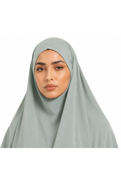 Elhaam The label Premium Sage Powder Jilbab - Prayer Set