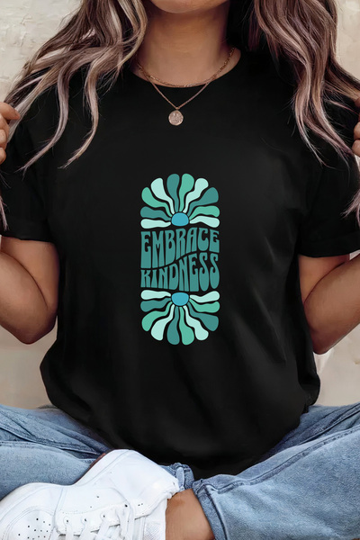 Sarah's Boutique Women's T-shirt – 100% cotton – Embrace Kindness