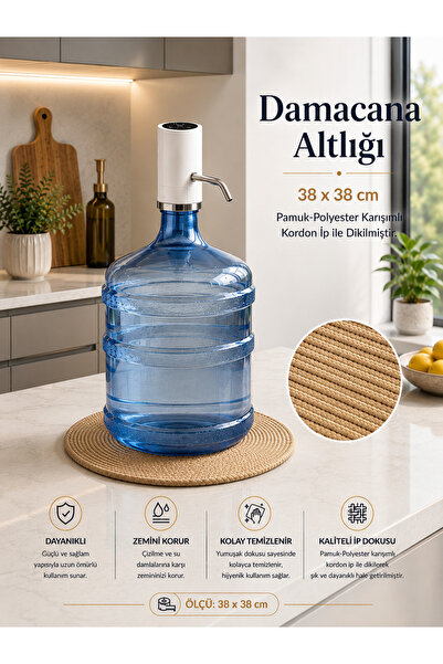 ÖRGÜM Damacana Altlığı Çok Amaçlı Paspas