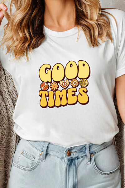 Sarah's Boutique Women's T-shirt – 100% cotton – Good Times