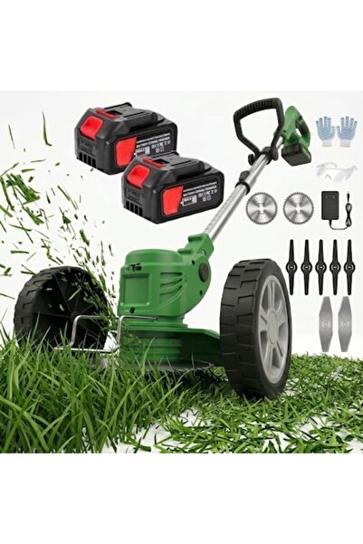 Novatek Motocoasă electrică fără fir de 48V, 2140W, 18000 RPM, ax reglabil, c...