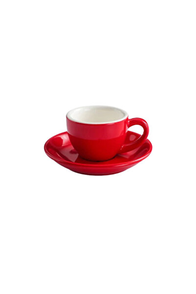 BARISTAR Barista 150ml Red Ceramic Mug