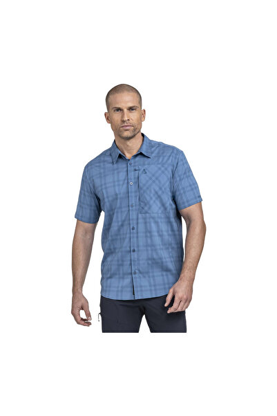 SCHOFFEL Ανδρικό πουκάμισο Φρόλια Μπλε