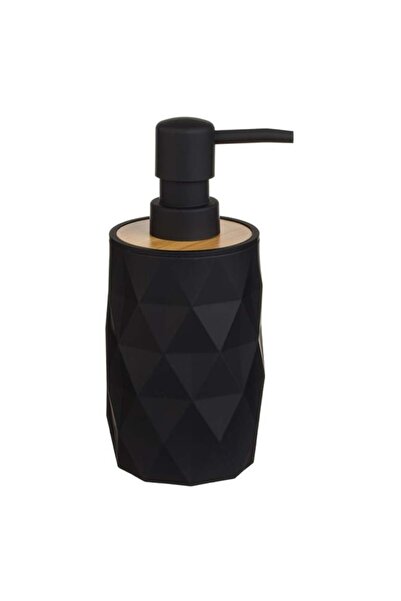 OEM Dozator pentru Săpun Lichid, Plastic, Negru, Accesoriu Baie Modern, 380ml