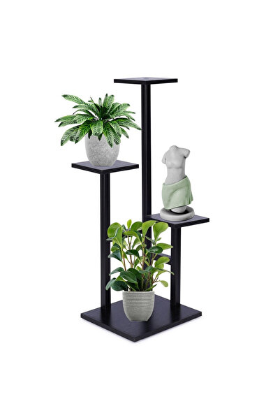 Orion Suport metalic pentru flori cu 4 niveluri, 84 cm