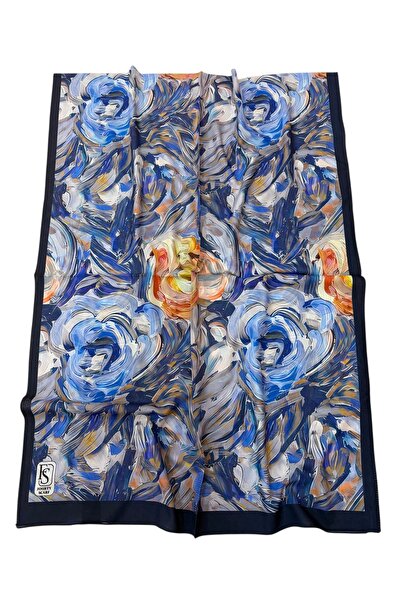 istanbul prensesleri French Silk Shawl Tie-Dye Pattern, High Quality, Supple ...