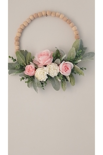 JollyShop Ahşap boncuklu kapı süsü