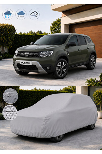 cashen Dacia Duster Araç Brandası Su Geçirmez Tam Koruma Toz ve Kir Korumalı ...