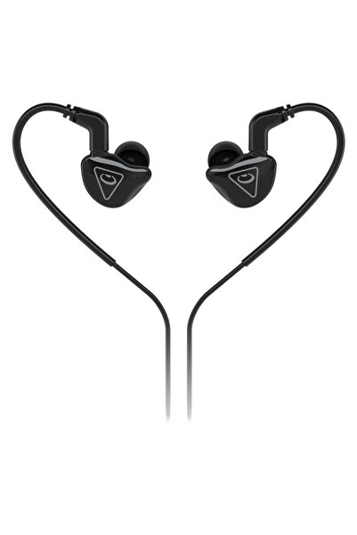 Behringer Wired In-Ear Headphones, 1.5 m Cable, MMCX Connector, Black