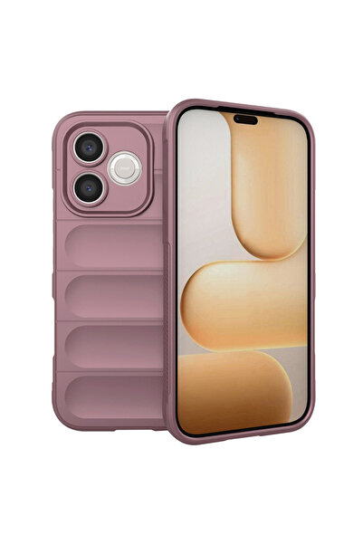 Techsuit Калъф за Honor 600 Lite, Магически щит, удароустойчива защита, лилав
