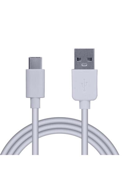 Spacer Cablu de date, USB 3.0 la Type-C, PVC, 2.1A, 0.5m, Alb