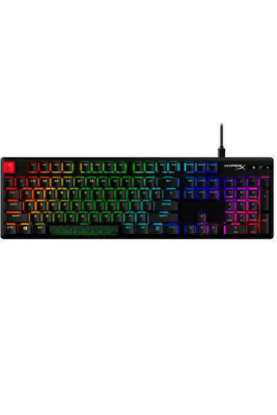 HyperX Πληκτρολόγιο Μηχανικό Alloy Origins PBT, Αποσπώμενο USB-C, RGB, Anti-G...