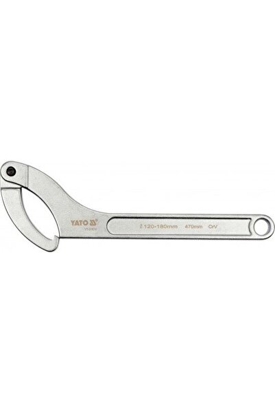 yato Universal Hook Wrench 120-180 mm CrV 470 mm