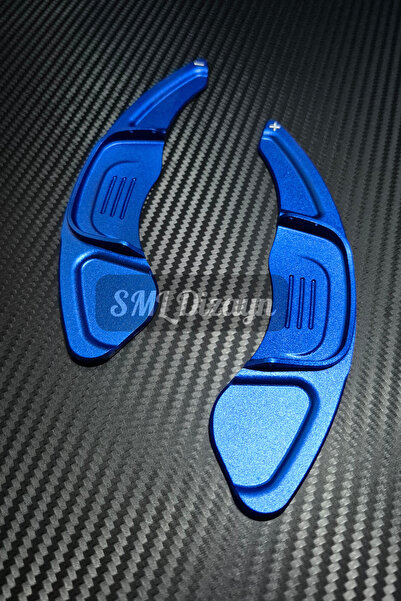 SML Dizayn VW Golf 7 - 7.5 GTI ve R Uyumlu F1 Kulakçık Uzatma - Direksiyon Pa...