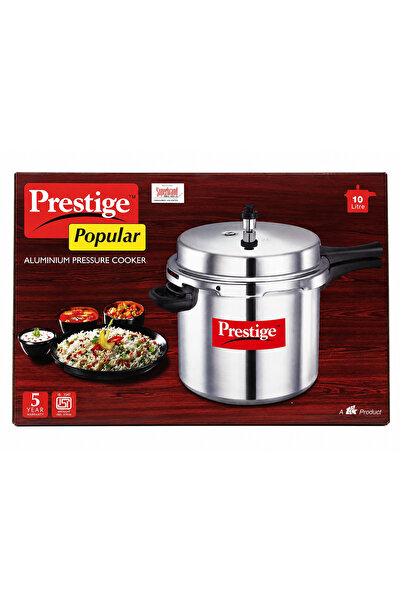 Prestige Prestige 10L Aluminum Pressure Cooker