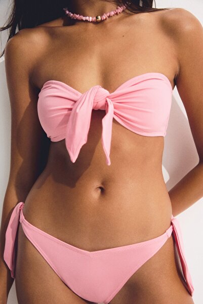 H&M Yanları Bağcıklı Bikini Altı