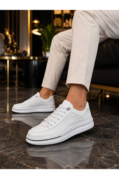 Voyager AİR COMFORT BEYAZ HAKİKİ DERİ GÜNLÜK SNEAKER