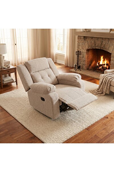 DANFORD BD Kh10 Rocking Recliner Chair – Beige