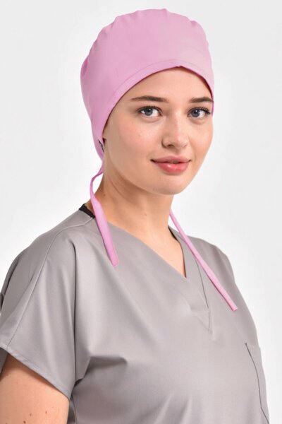 Owlet Medikal Bonetă chirurgicală din Lycra roz Candy