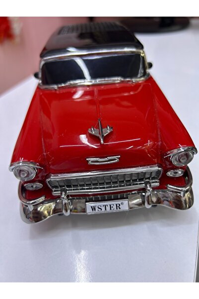 Tatlı Sebep Nostaljik 1955 Klasik Araba Tasarımlı Bluetooth Hoparlör | USB-TF...