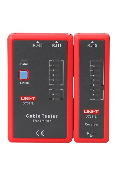 Uni -T UT681L Cable Tester for RJ45/RJ11 Ethernet and Telephone Cables