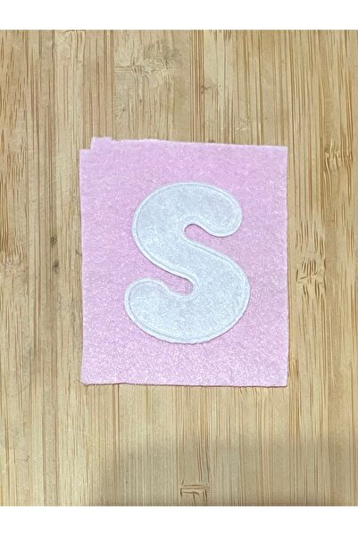 Öztürk Tuhafiye 6.6 X 5.5 cm Letter Emblem Adhered to a Felt Base. 1 Piece