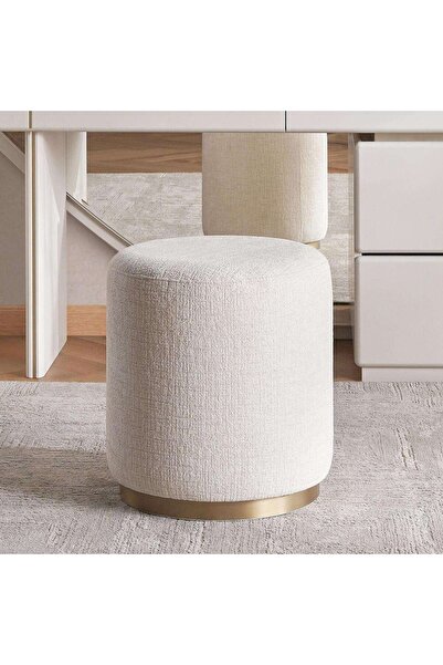 PAN HOME Benny Dresser Stool - Matt Grey