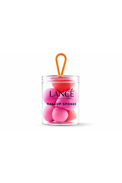 Lance LANCÉ Professional 4'lü Kavanoz Makyaj Süngeri Seti - Latex Free Fondöt...