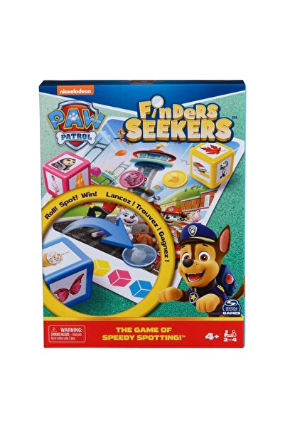 Spinmaster Spin Master Paw Patrol Finders Seekers Board Game