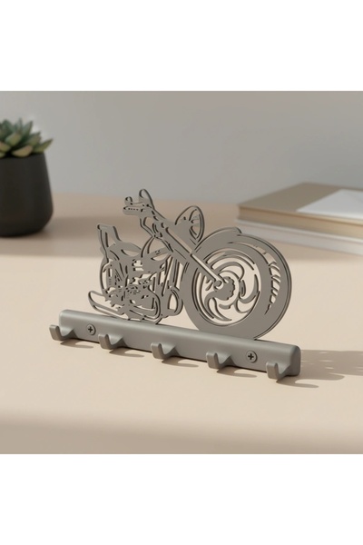OEM Motorcycle Design Wall Key Holder, 3D Printed Hallway Organizer