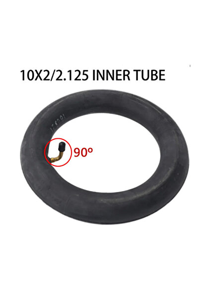 Choice11 10X2 2.125 90D 1PCS 10 Inch 10x2/2.125 10x2.50 Inner Tube for 10x2 2...