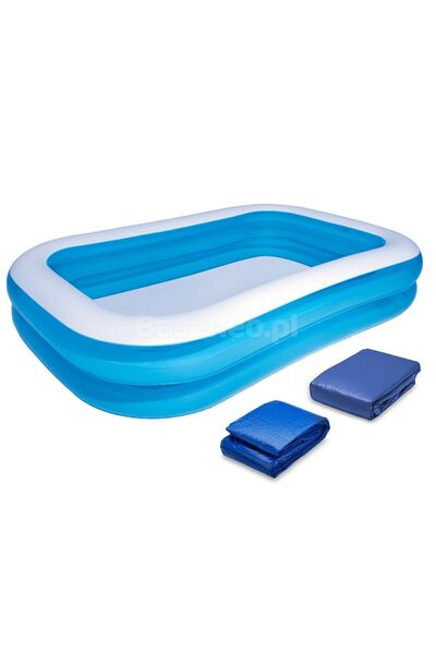 BESTWAY Piscină gonflabilă de familie 262 x 175 x 51 cm 3-în-1 54006