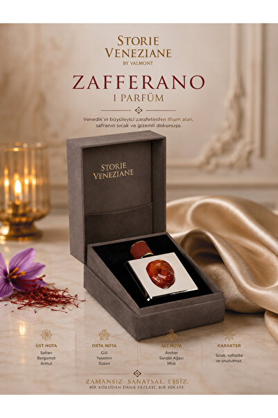Valmont Storie Veneziane Zafferano I Özel Olarak Tasarlanmış Baharatlı ve Çiç...