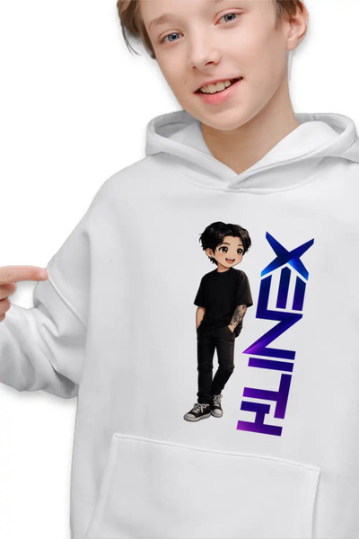 OEM Детски суичър за момчета Xenith DJ Kpop Аниме