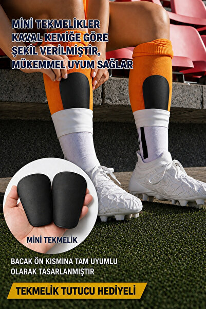 Tayzon Profesyonel Mini Futbol Tekmeliği – Tekmelik Tutucu Hediyeli | Çocuk & Yetişkin Uyumlu