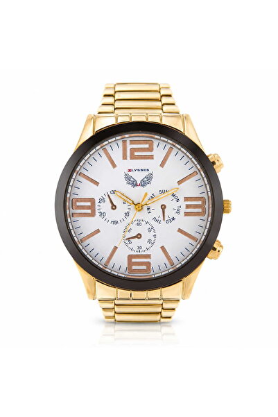 Watch Ceas de mana, barbatesc, Casual, Ulysses, Auriu, CB60