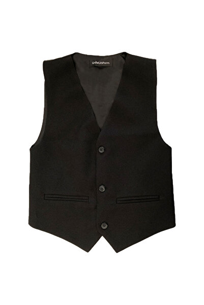 OEM Vesta Scolara Unite Uniform neagra 15/16 Ani