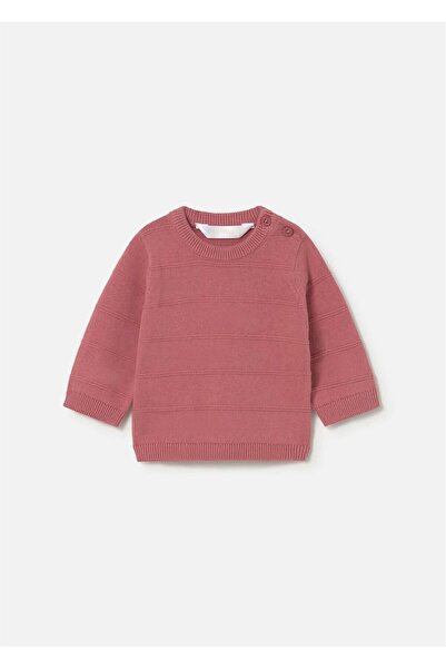 MAYORAL Baby Boy Striped Sweater Salmon 1302