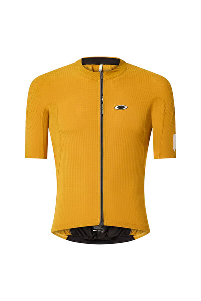 Oakley Tricou de ciclism pentru bărbați Q36.5 Grid Galben-Yellow-M