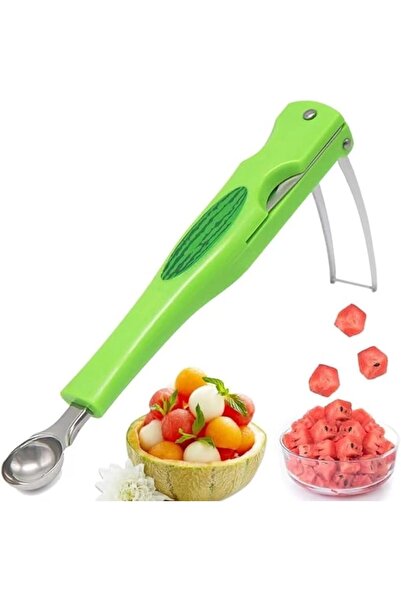 Yelajoy Watermelon Cutter Slicer, 3-in-1 Watermelon Slicer Cutter Tool, Integ...