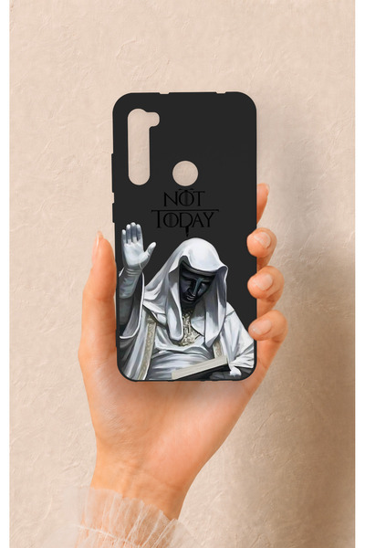 Vip Case Redmi Note 8 Uyumlu Not Today Desenli Silikon Kılıf