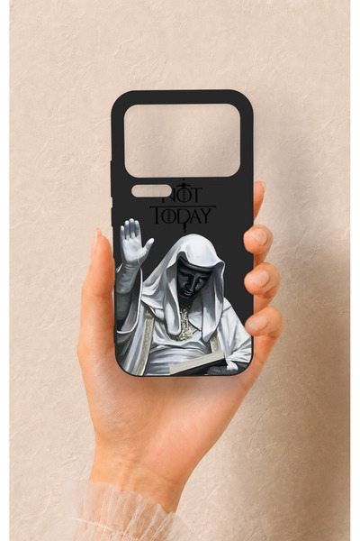 Vip Case Mi 17 Pro Max Uyumlu Not Today Desenli Silikon Kılıf
