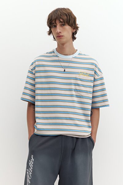 Pull & Bear STWD çizgili tişört