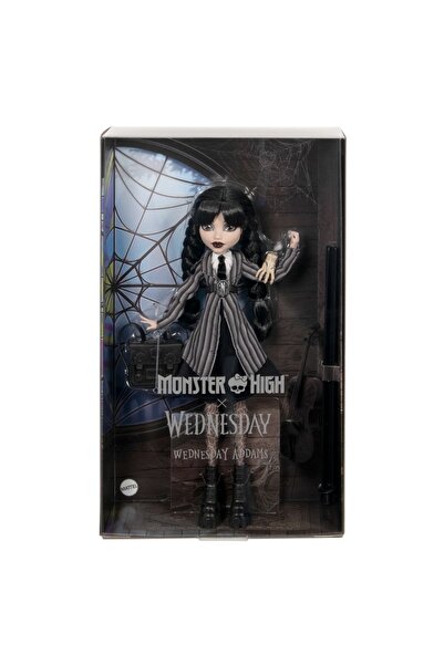 MONSTER HIGH Papusa Monster High, Wednesday Addams, HXJ04